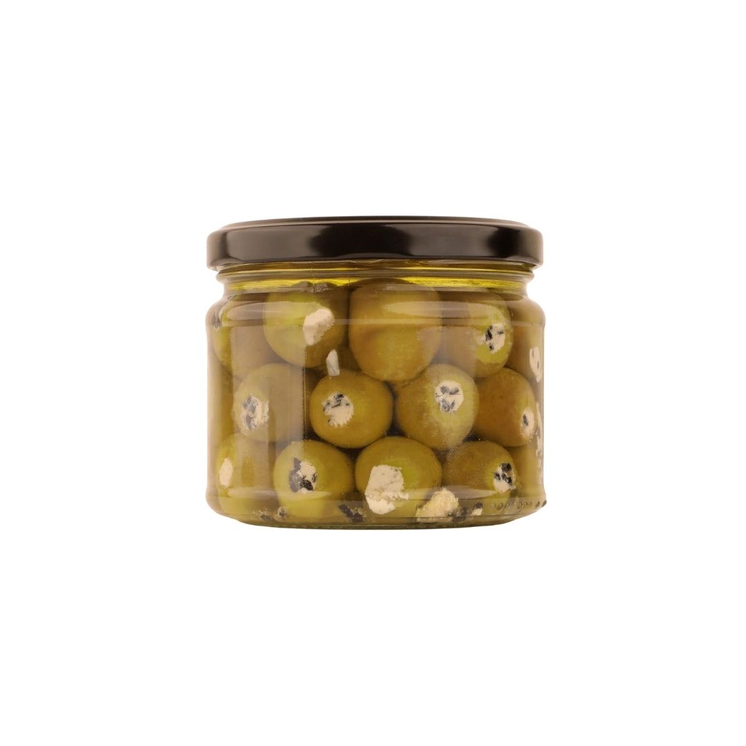 Jabal stuffed green olives with Feta cheese